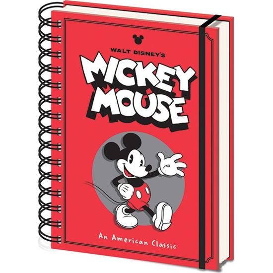 Diverse: Mickey Mouse Wiro Notebook A5 Wave