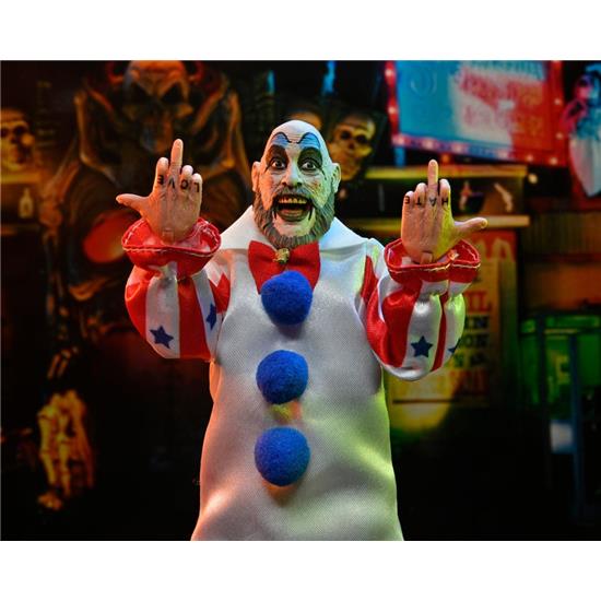 House of 1000 Corpses: Captain Spaulding Clothed Action Figure 20 cm