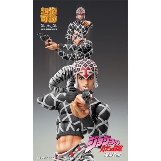 Manga & Anime: Chozokado (Guido Mista & S P Ver. Black) Action Action Figure 15 cm