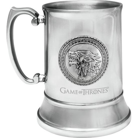 Game Of Thrones: Game of Thrones Stainless Steel Stein Stark