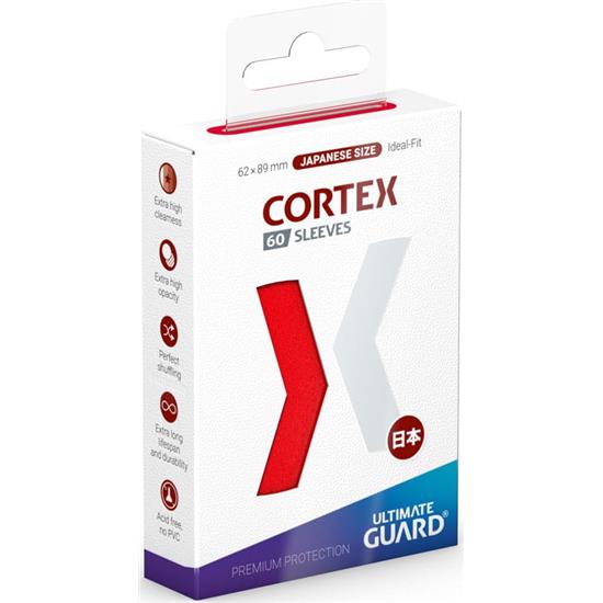 Diverse: Cortex Sleeves Japanese Size Red (60)