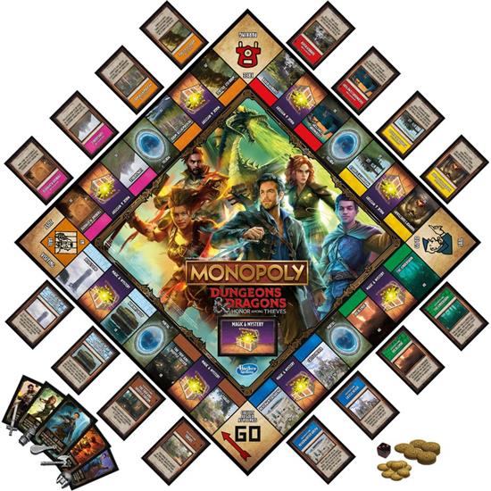 Dungeons & Dragons: D&D Honor Among Thieves Monopoly *English Version*