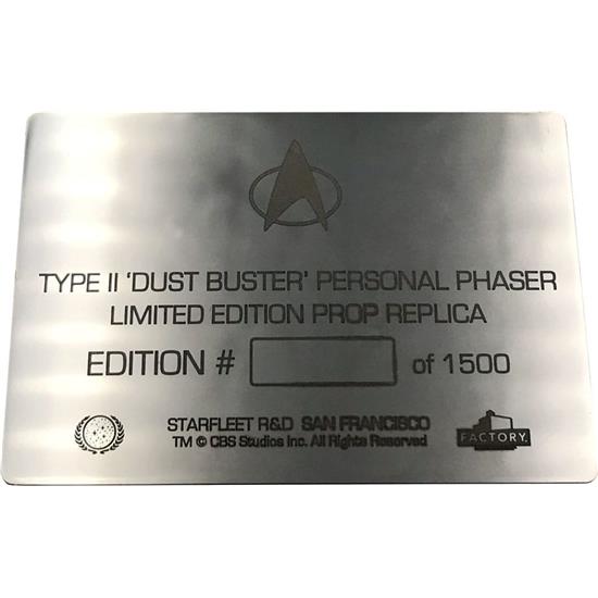 Star Trek: Type-2 Dust Buster Phaser Limited Edition Replica 1/1 28 x 16 cm