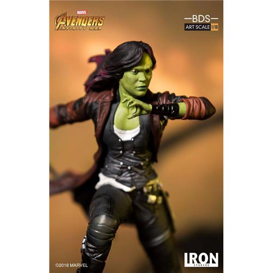 Avengers: Avengers Infinity War BDS Art Scale Statue 1/10 Gamora 18 cm