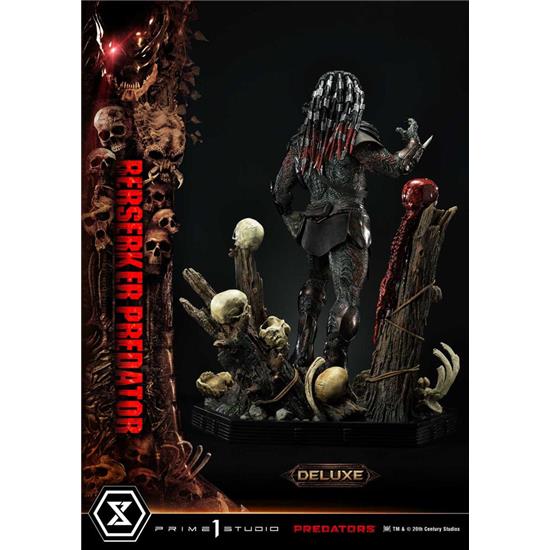 Predator: Berserker Predator Deluxe Version Statue 100 cm