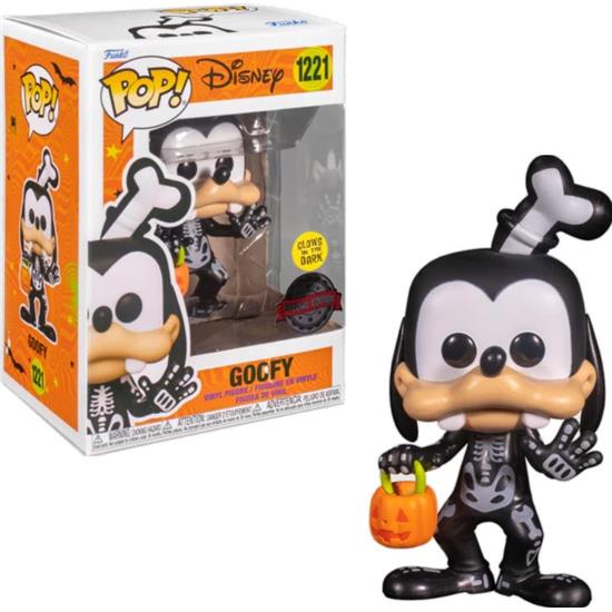 Disney: Trick or Treat Skeleton Goofy (GITD) POP! Disney Vinyl Figur