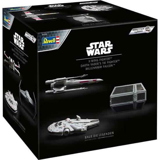 Star Wars: Millennium Falcon, X-Wing Fighter, Darth Vader