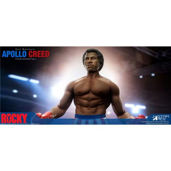 Rocky: Apollo Creed Deluxe Version Statue 1/6 36 cm