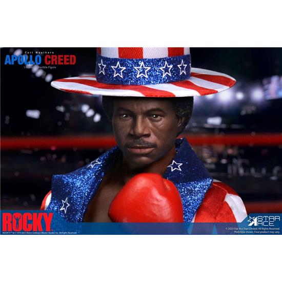 Rocky: Apollo Creed Deluxe Version Statue 1/6 36 cm