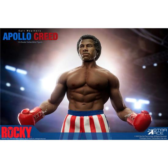 Rocky: Apollo Creed Normal Version Statue 1/6 36 cm