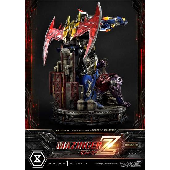 Mazinger: Mazinger Z Deluxe Bonus Version Ultimate Diorama Masterline Statue Concept Design by Josh Nizzi 69 c