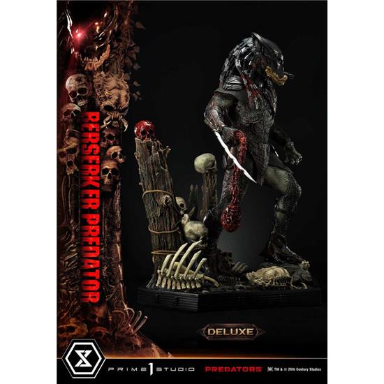 Predator: Berserker Predator Deluxe Bonus Version Statue 100 cm