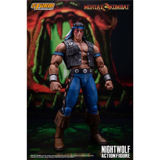 Mortal Kombat: Nightwolf Action Figure 1/12 18 cm