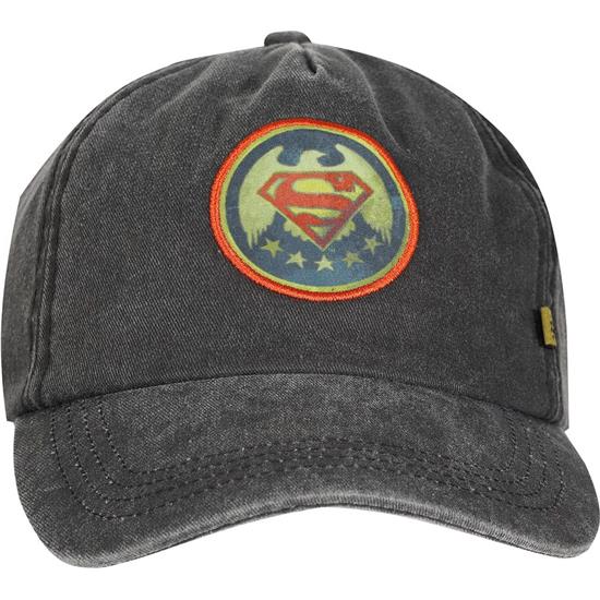 Superman: Superman Vintage Wash Curved Bill Cap
