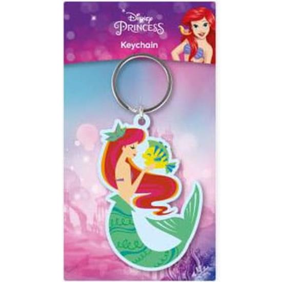 Disney: ArielThe Little Mermaid Gummi Nøglering 6 cm