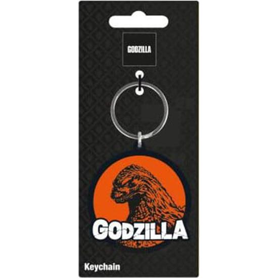 Godzilla: Mean Godzilla Gummi Nøglering 6 cm