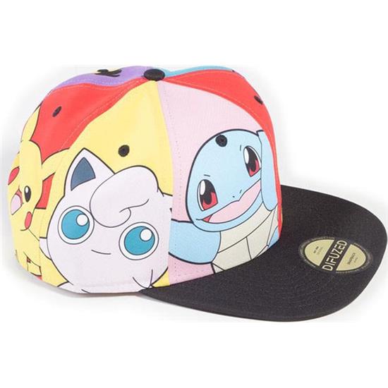 Pokémon: Pokemon Multi Pop Art Snapback Cap