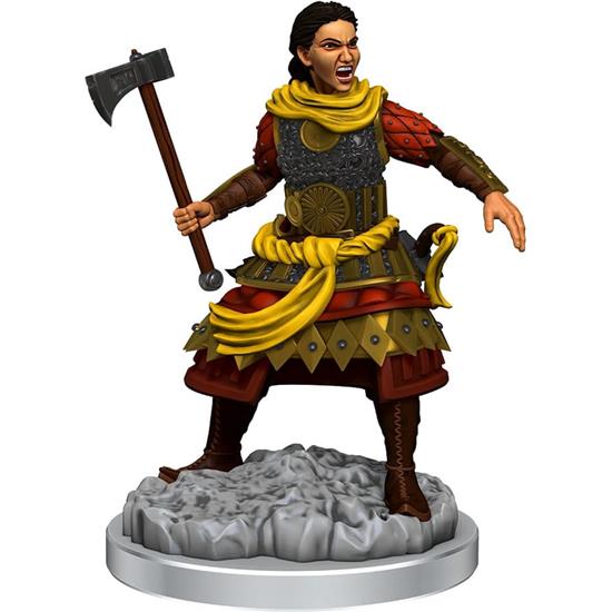 Dungeons & Dragons: Human Fighters Unpainted Miniatures 2-Pack