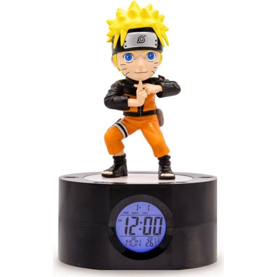 Naruto Shippuden: Naruto Vække Ur med lys 18 cm