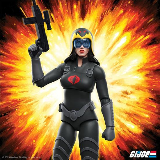 GI Joe: Baroness (Black Suit) Ultimates Action Figure 18 cm