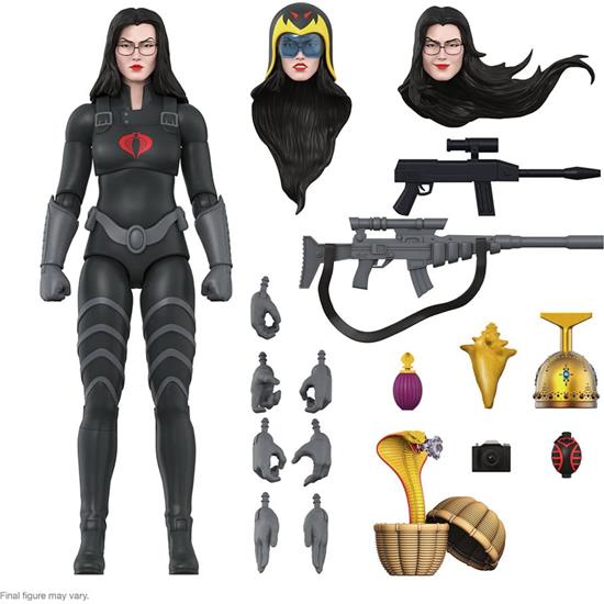 GI Joe: Baroness (Black Suit) Ultimates Action Figure 18 cm