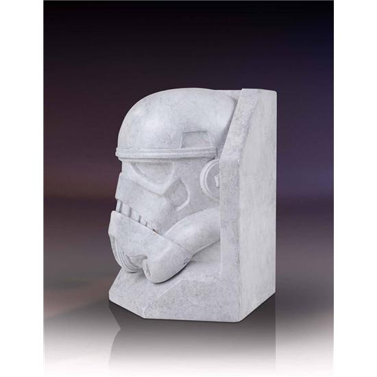Star Wars: Star Wars Stonework Faux Marble Bookend Stormtrooper 18 cm