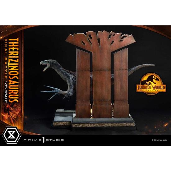 Jurassic Park & World: Therizinosaurus Final Battle Bonus Version Museum Collection Statue 1/15
