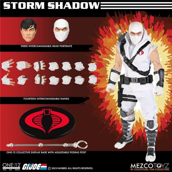 GI Joe: Storm Shadow Action Figure 1/12 16 cm