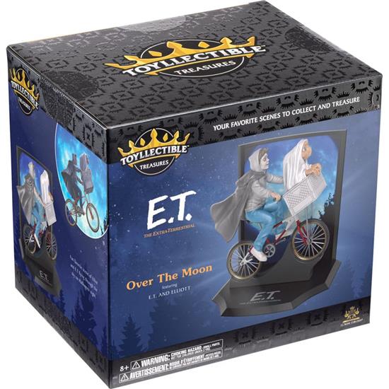 E.T.: E.T. and Elliott Over the Moon Toyllectible Treasure Statue 13 cm