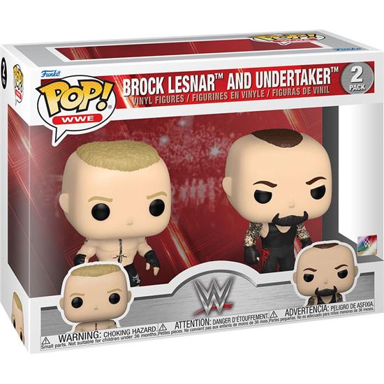 Wrestling: Lesnar and Undertaker POP! WWE Vinyl Figursæt 2-Pak
