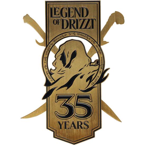 Dungeons & Dragons: D&D Metal Card 35th Anniversary Legend of Drizzt Limited Edition