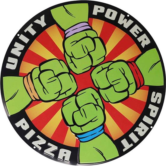 Ninja Turtles: Pizza Power Tin Skilt