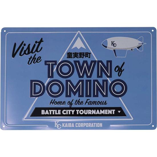 Yu-Gi-Oh: Domino Town Tin Skilt