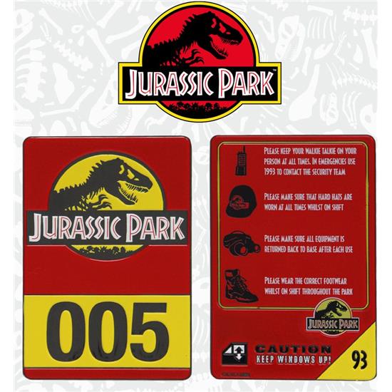 Jurassic Park & World: Jeep 30th Anniversary Metal Card Limited Edition