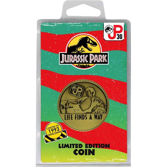 Jurassic Park & World: Jurassic Park 30th Anniversary Collectable Coin Limited Edition