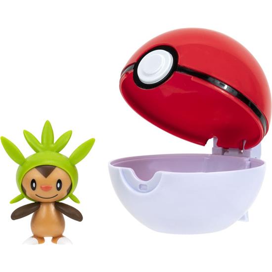 Pokémon: Chespin & Poké Ball Clip