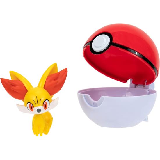 Pokémon: Fennekin & Poké Ball Clip