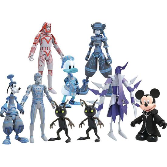 Kingdom Hearts: Kingdom Hearts Select Action Figures 18 cm 9-Pack Series 3