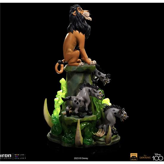 Løvernes Konge: Scar Deluxe Art Scale Statue 1/10 31 cm