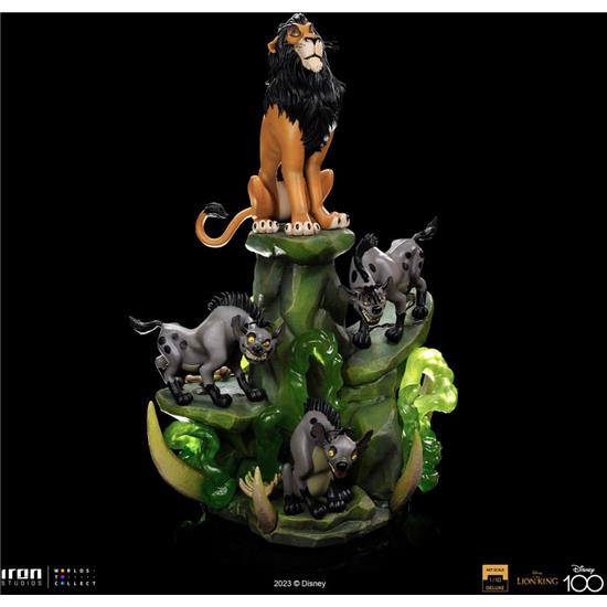 Løvernes Konge: Scar Deluxe Art Scale Statue 1/10 31 cm