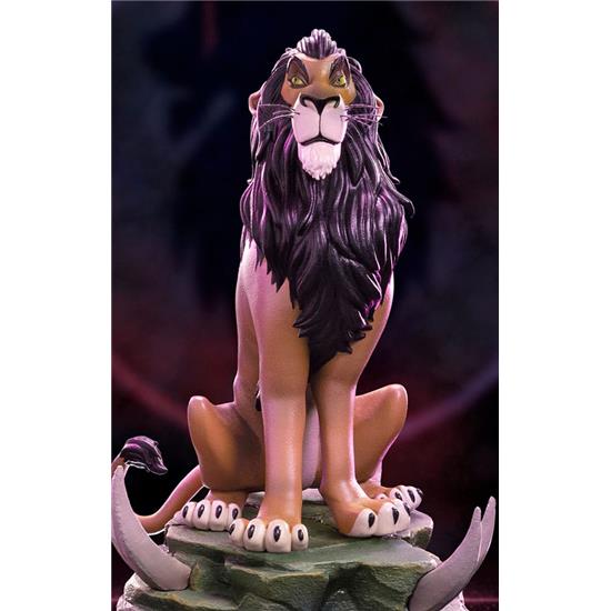 Løvernes Konge: Scar Art Scale Statue 1/10 16 cm