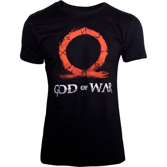 God Of War: God Of War T-Shirt Ohm Sign With Rune Engraving