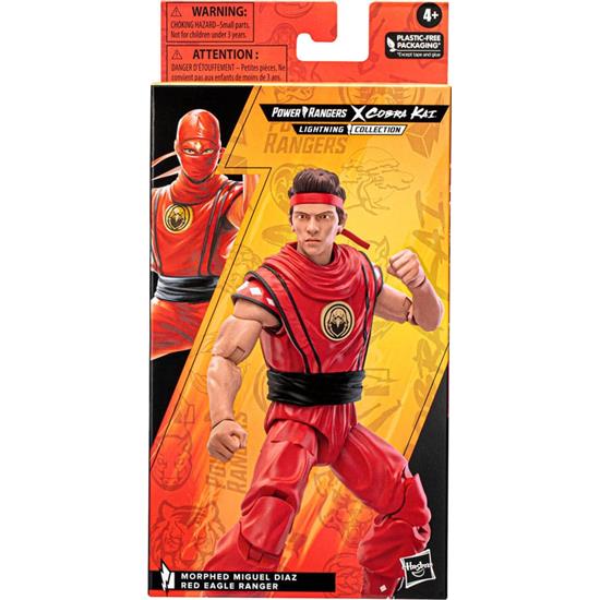 Power Rangers: Morphed Miguel Diaz Red Eagle Ranger Lightning Collection Action Figure 15