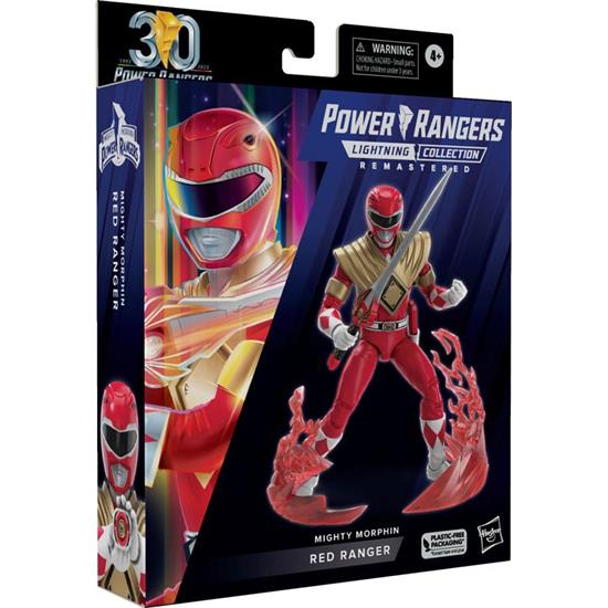 Power Rangers: Mighty Morphin Red Ranger Lightning Collection Remastered Action Figure 15 cm