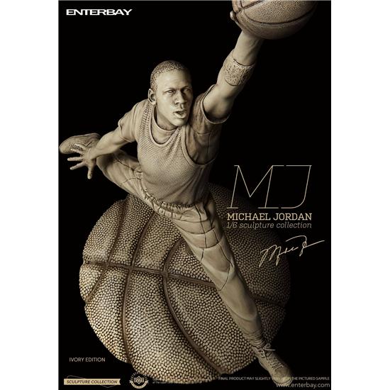 NBA: NBA Sculpture Collection Statue 1/6 Michael Jordan Ivory Edition 52 cm
