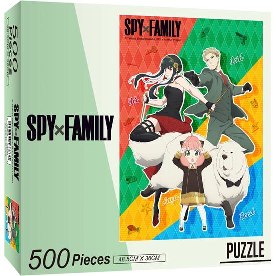 Spy × Family: The Forgers #3 Puslespil (500 brikker)