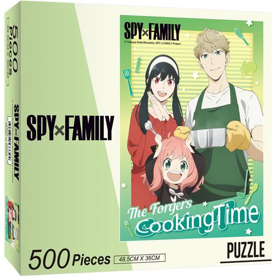 Spy × Family: The Forgers #1 Puslespil (500 brikker)