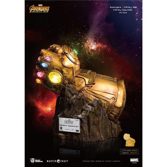 Avengers: Avengers Infinity War Master Craft Statue 1/1.5 Infinity Gauntlet 40 cm