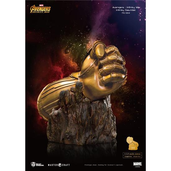 Avengers: Avengers Infinity War Master Craft Statue 1/1.5 Infinity Gauntlet 40 cm