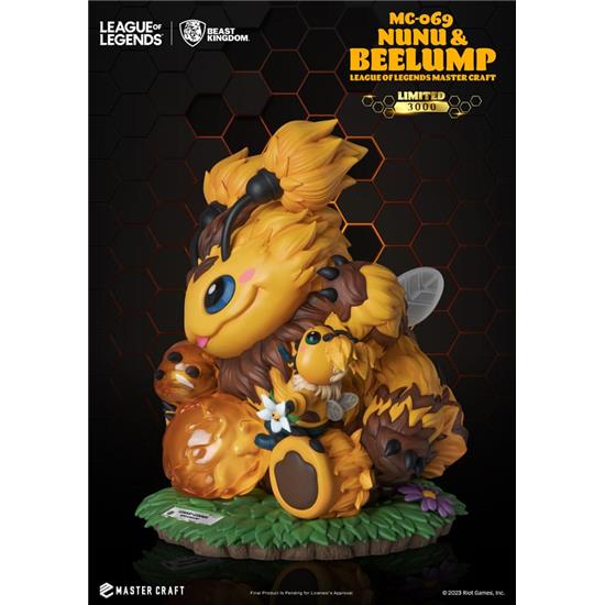 League Of Legends: Nunu & Beelump Master Craft Statue  35 cm